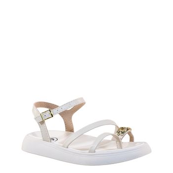 Sandalia-Branca-Kids-Fivela-Frontal-|-Molekinha-Tamanho--26---Cor--BRANCO-OFF-0